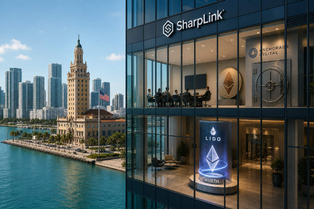 SharpLink将把2亿美元以太坊通过Lido质押为wstETH