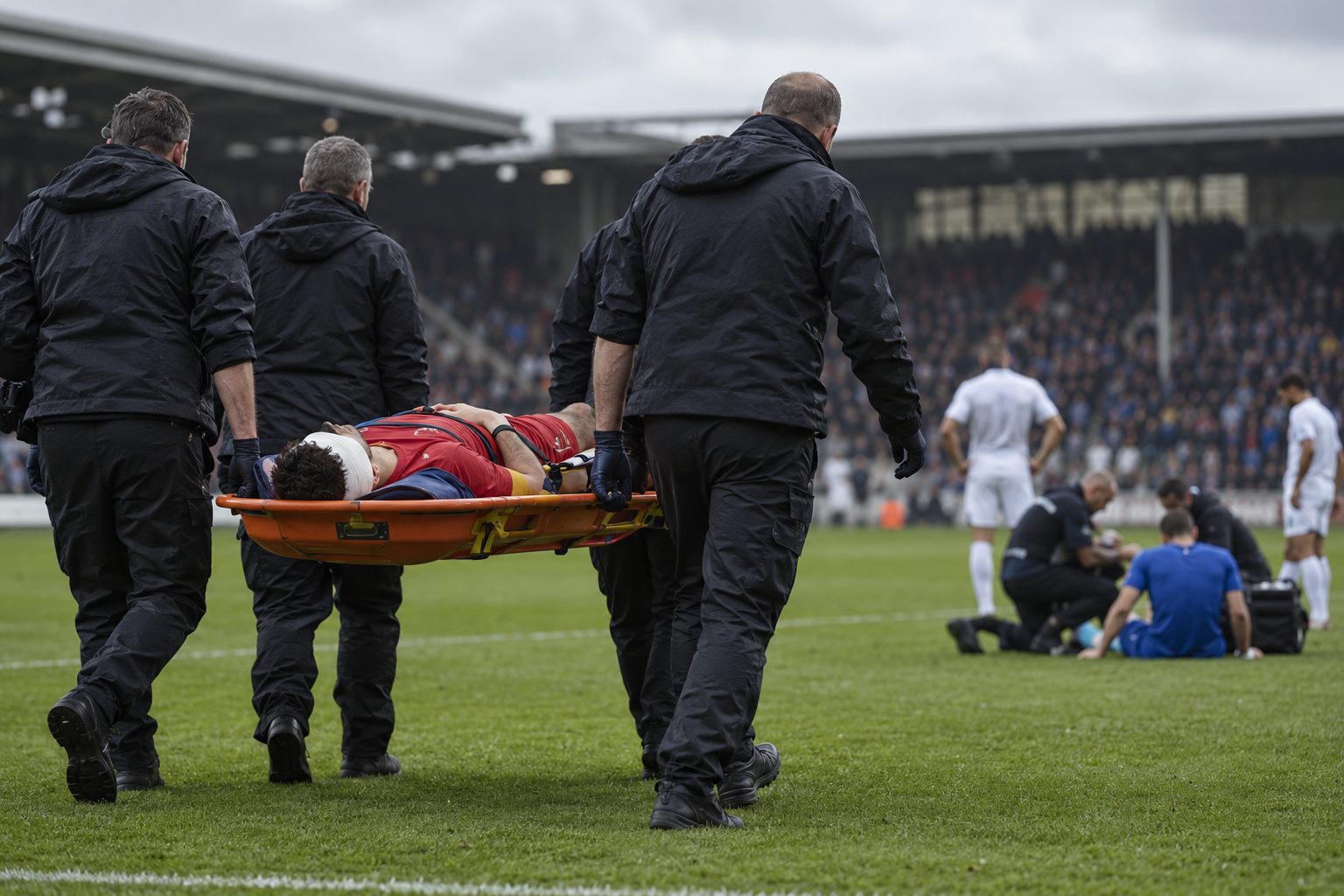 Two Schalke players taken to hospital after head collision