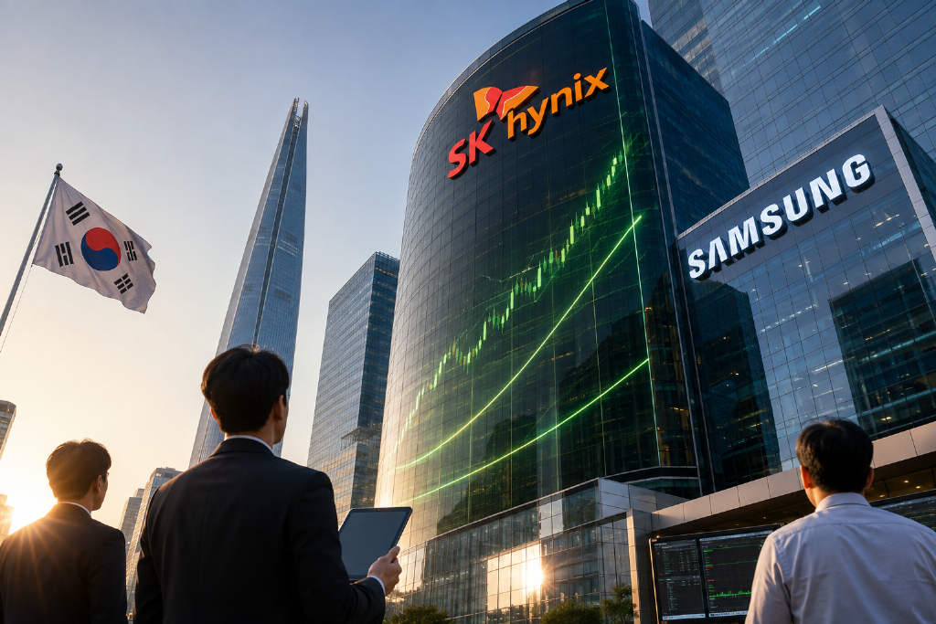 南方两倍做多SK海力士涨超15%,三星电子ETF同步大涨