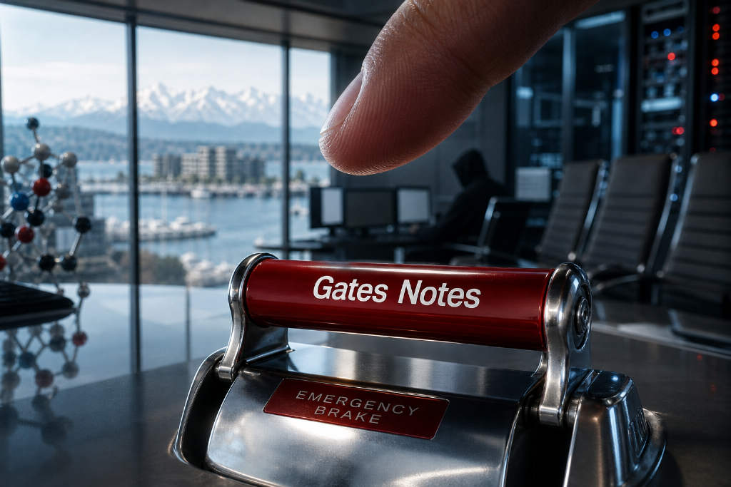 Bill Gates shifts from AI booster to critic, warning the technology has crossed multiple danger thresholds