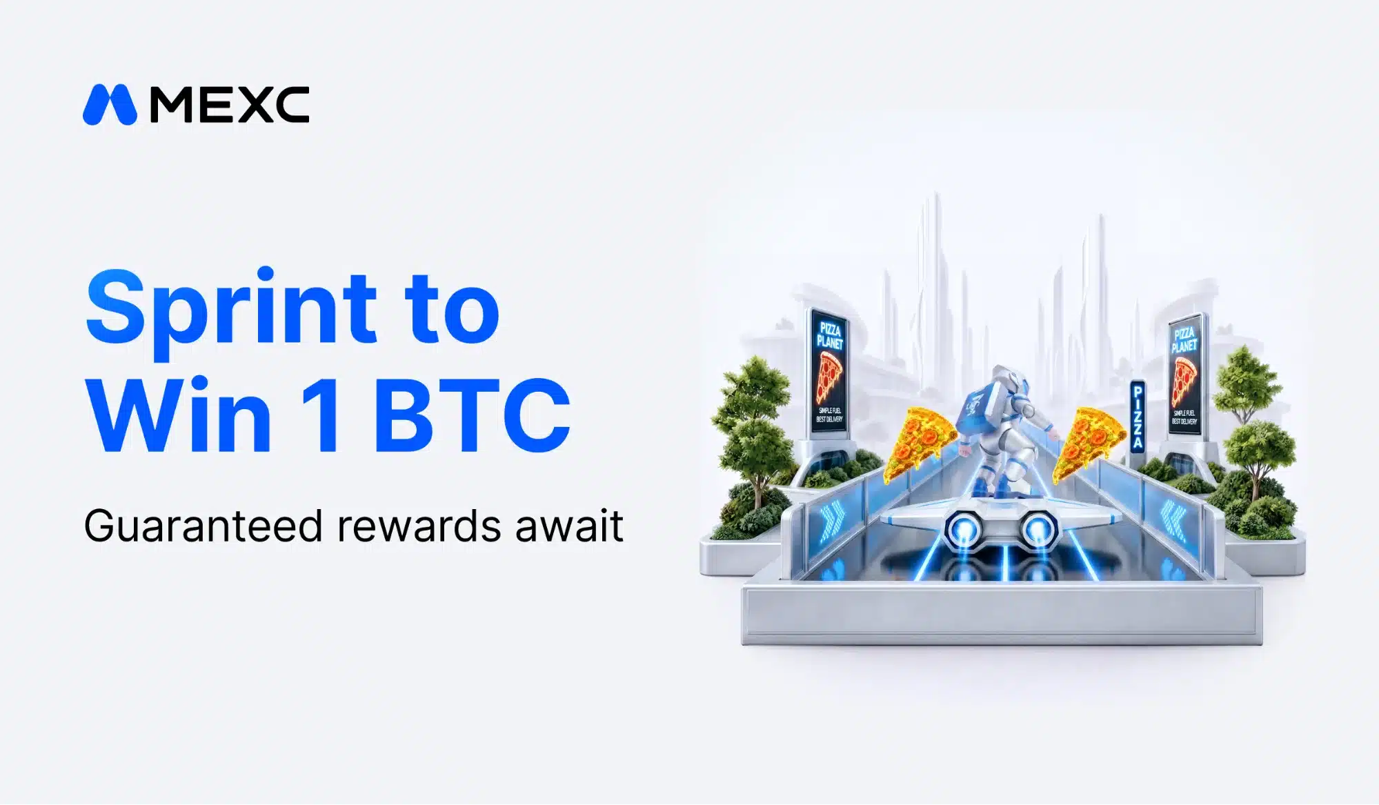 MEXC Launches Pizza Day Urban Run With Rewards of Up to 1 BTC