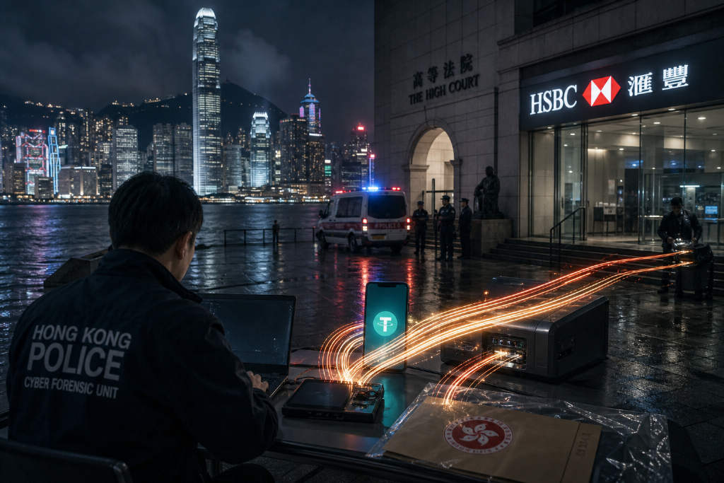 香港警方以加密货币追踪资金流,电诈人贩案中间人获刑 56 个月