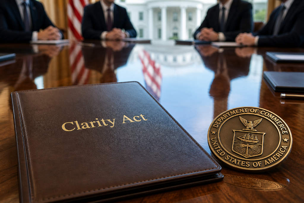 多名加密高管会见美国商务部长,讨论推动《Clarity Act》通过