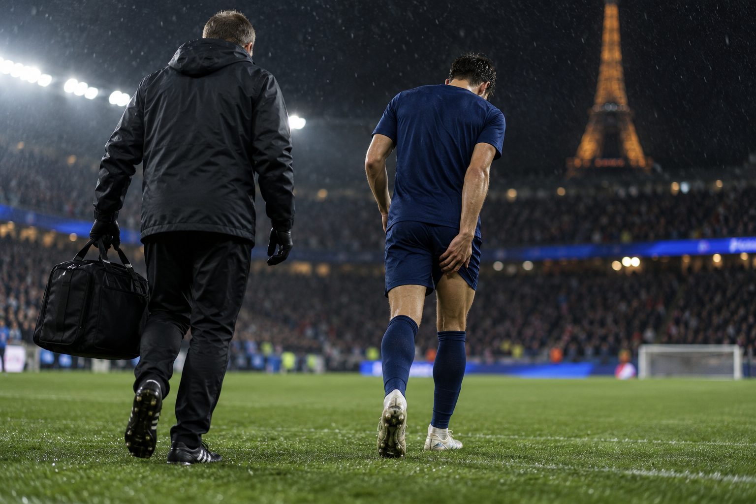 Barcelona fear Olmo could miss El Clasico after PSG injury