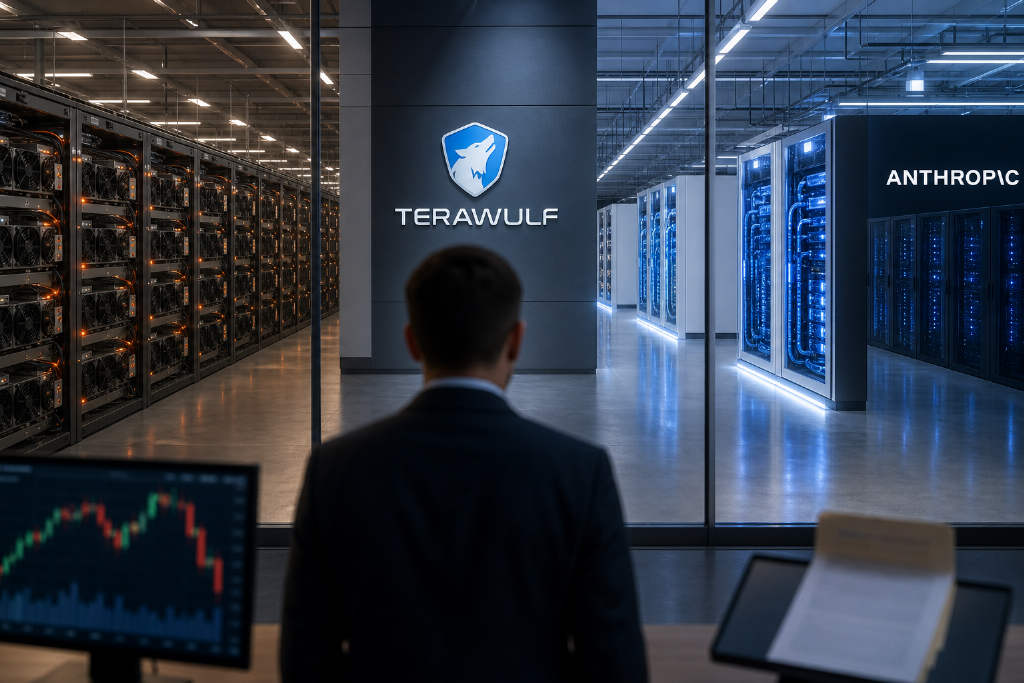 TeraWulf CEO 按 10b5-1 计划出售 13.75 万股,公司收入重心转向 AI