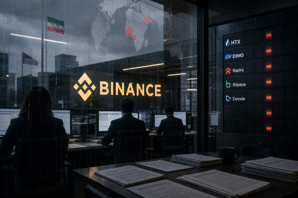 Binance to halt transactions tied to 16 crypto service providers, with wallet reviews possible