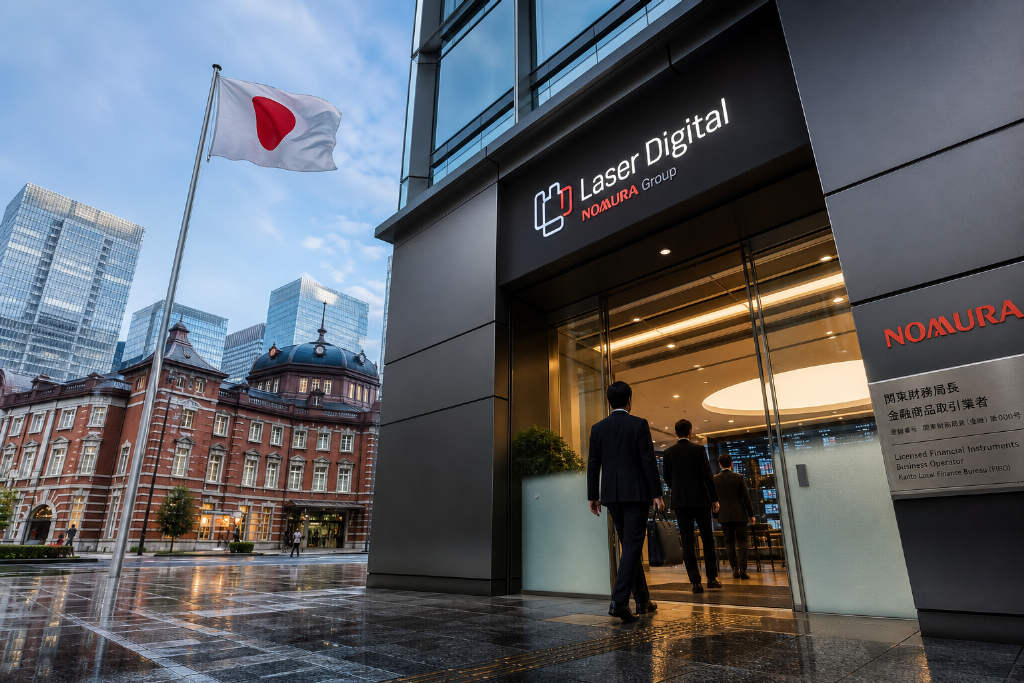 野村旗下 Laser Digital 获日本牌照,瞄准机构与流动性业务