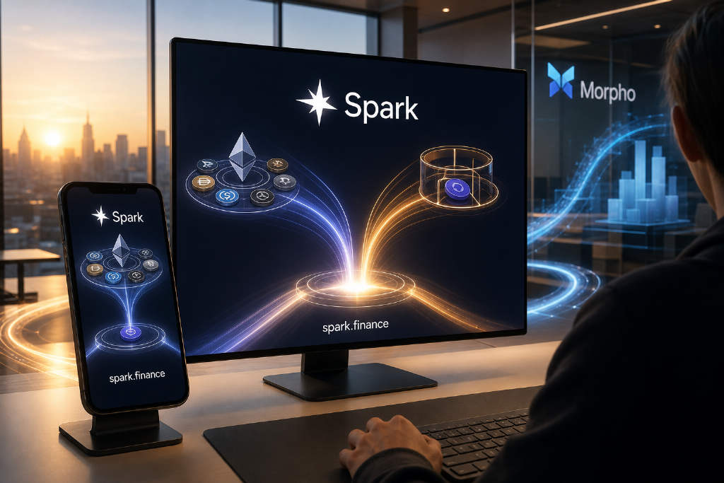 Spark 启用新域名并整合两类借贷功能入口