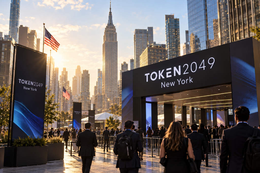 TOKEN2049宣布进入美国市场,纽约站定于2027年6月举行