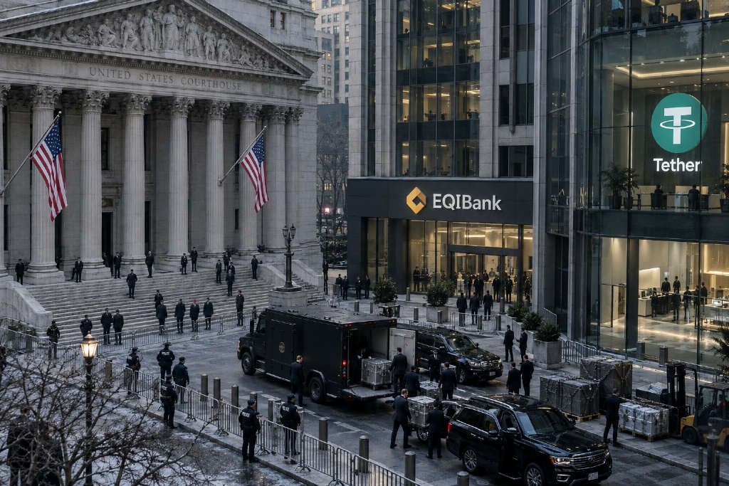 Tether says partner bank EQIBank had $89 million frozen by U.S. prosecutors