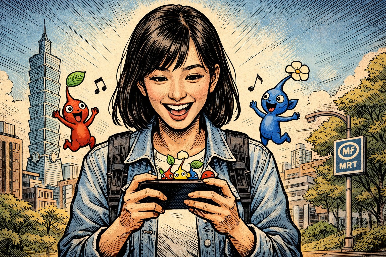 Pikmin Bloom Surges in Taiwan as Token-Free Walking Game Outpaces STEPN
