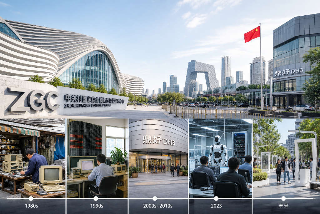 Five Stops in Zhongguancun Trace Haidian’s Nearly 40-Year Tech Industry Handoff