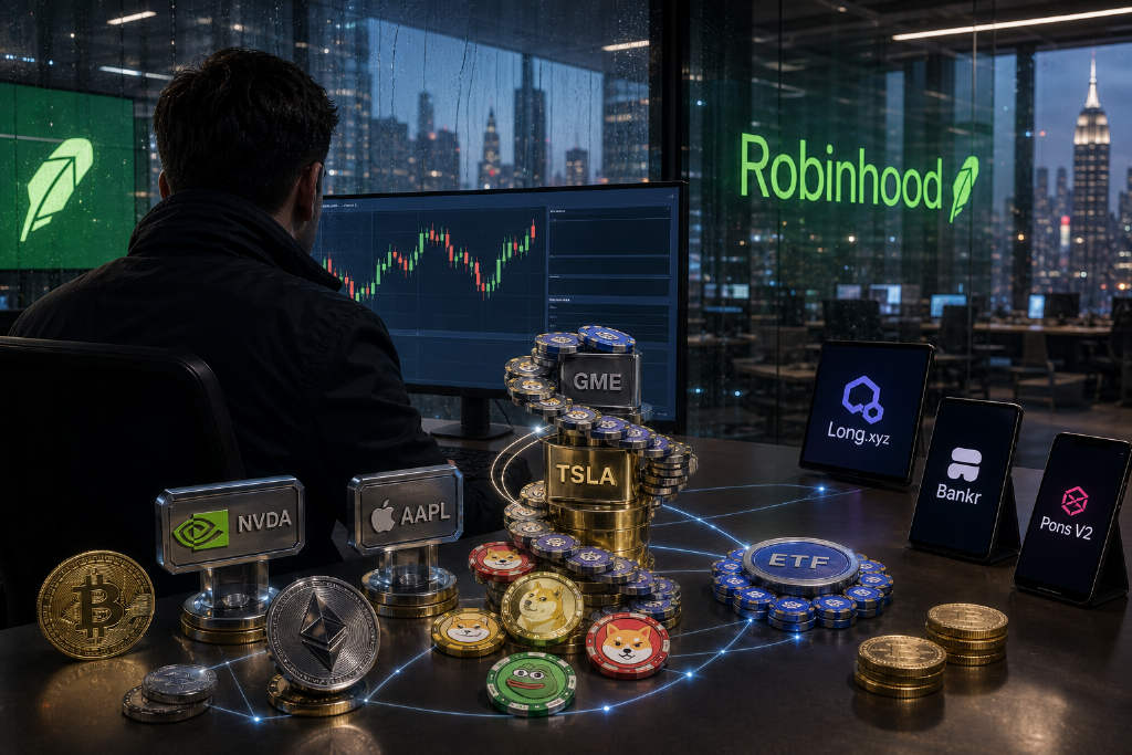 Robinhood Chain兴起股票Meme交易,链上“逼空实验”引发关注