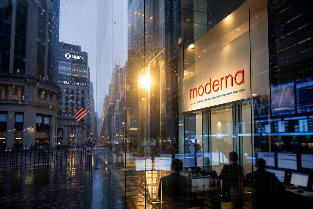 美股收盘:Moderna涨176%,市值增加440亿美元