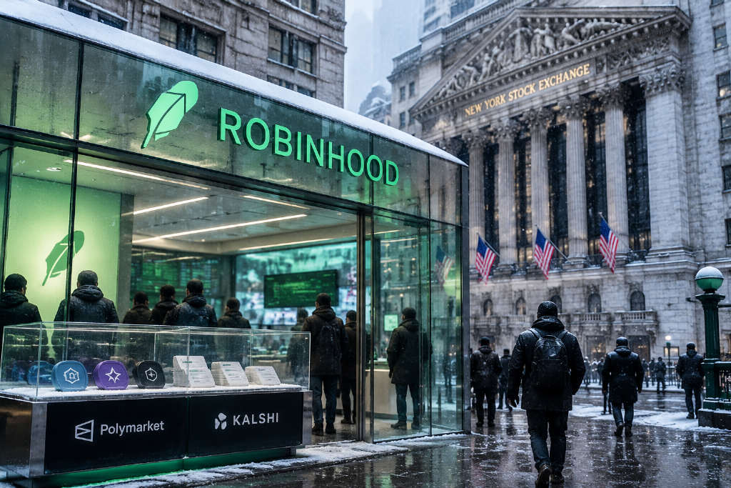 As Polymarket and Kalshi Reach Tens of Billions in Valuation, Robinhood’s Prediction Market Business Draws Fresh Scrutiny
