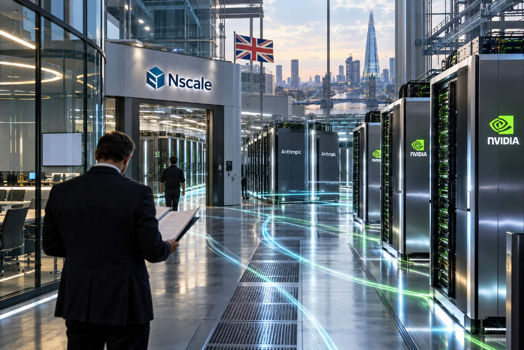 英伟达据称洽谈为 Anthropic 拟用 Nscale 数据中心提供信贷担保