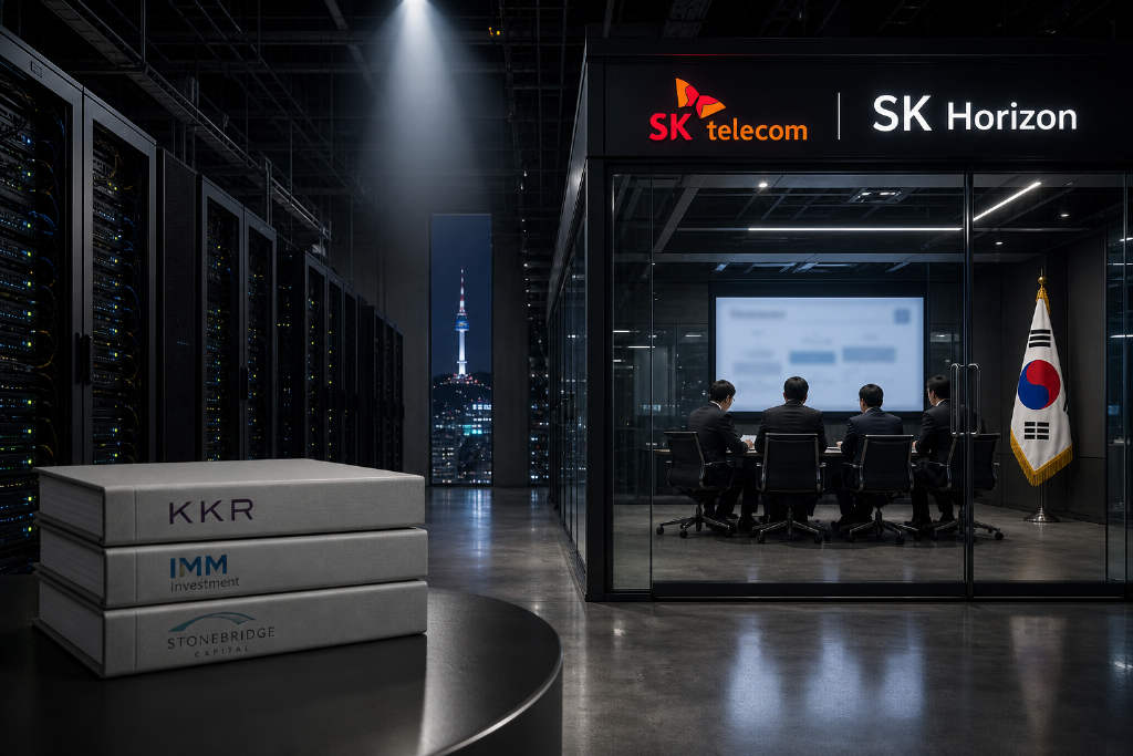 SK Telecom分拆AI数据中心业务成立SK Horizon 拟引入22亿美元