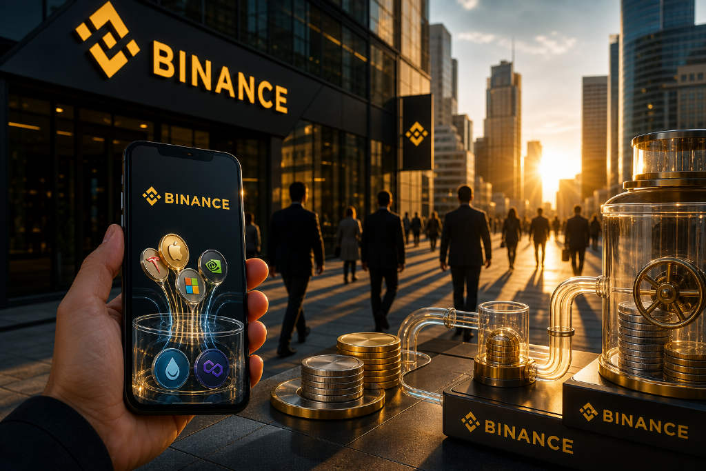 币安钱包上线 bStocks DeFi 中心,支持提供流动性和借贷