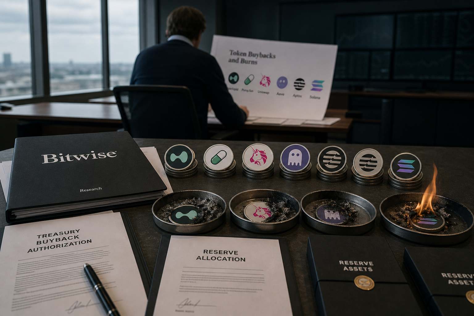 Bitwise 首席投资官:代币不捕获价值观点过时,多协议回购销毁捕获价值