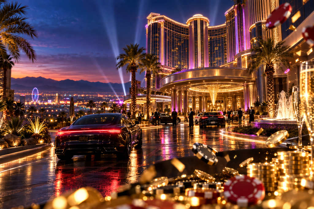 CasaBlanca Casino location and straight-line distance guide