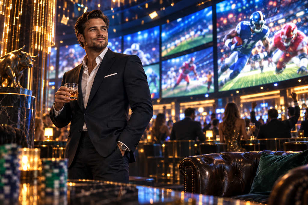 在赌场体育博彩区看 NFL 比赛,到底能看到哪些场次