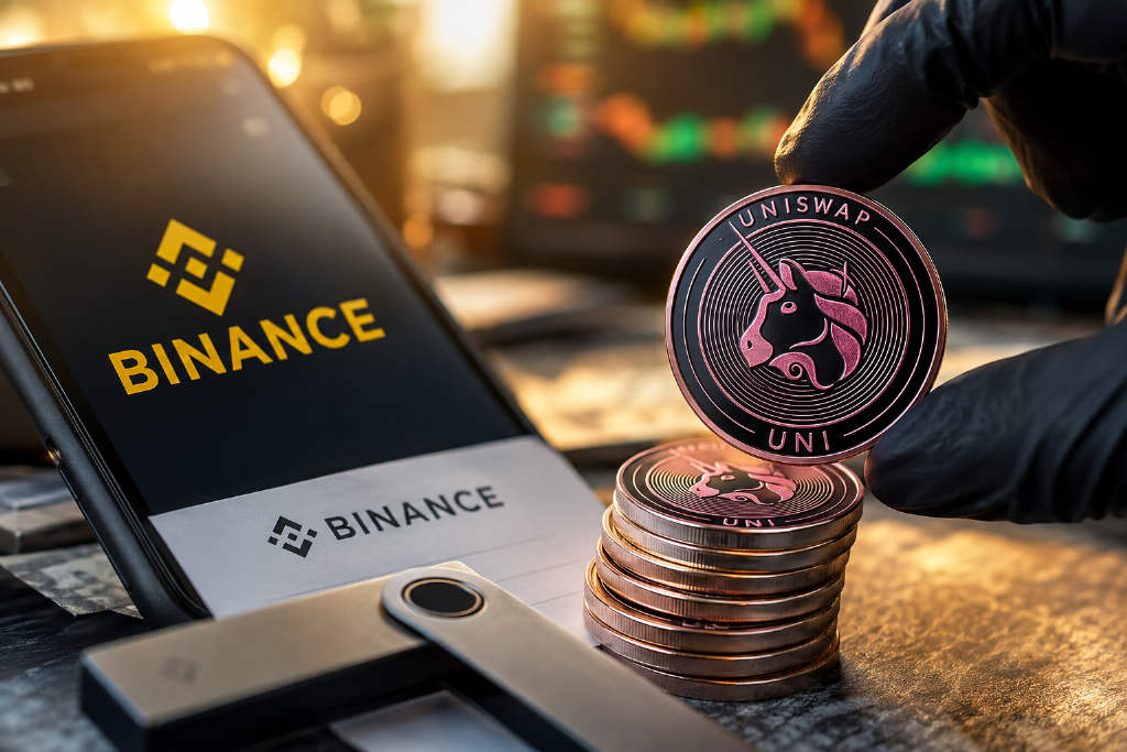 UNI创年内新高后巨鲸从Binance提取100万枚代币,价值636万美元