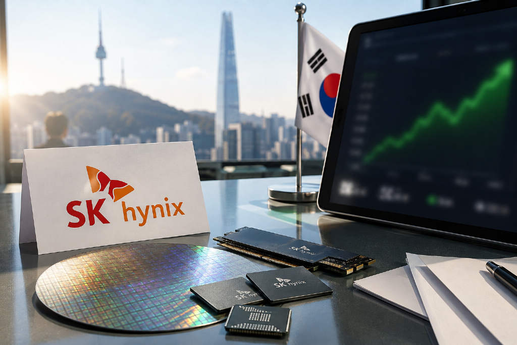 SK海力士股价上涨3% 行情数据显示
