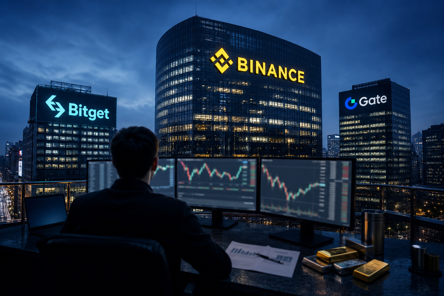 RootData发布股票现货交易所排名 币安、Bitget、Gate位列前三