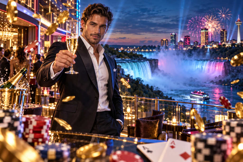 Niagara Falls casino distances and fixed location