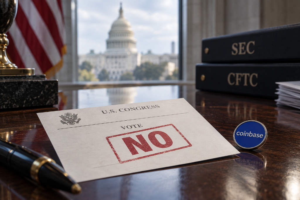 Coinbase policy chief says CLARITY Act setback shows Congress has closed the legislative route