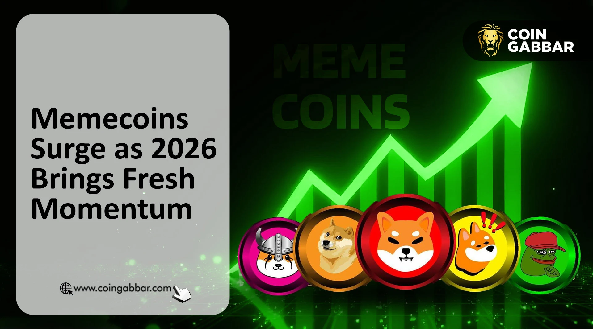 Memecoins Rebound From Historic Lows as DOGE, SHIB, and PEPE Lead Early 2026 Gains