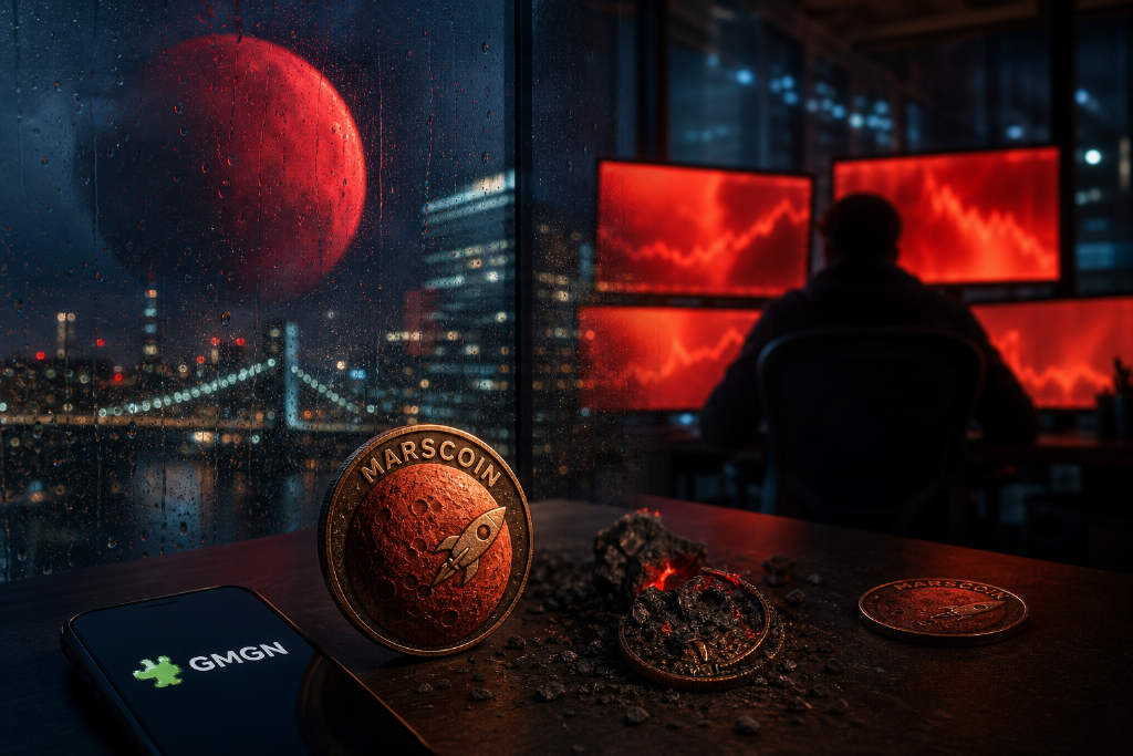 MarsCoin 市值一度突破 600 万美元,24 小时涨幅达 6596.2%