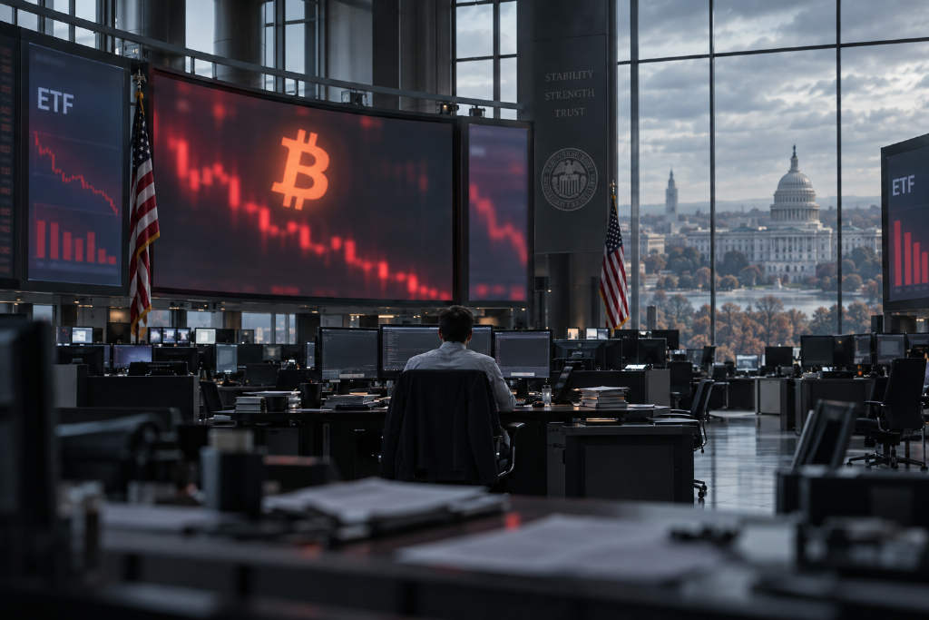 Bitcoin Gives Back Nearly Half of September’s Gains as ETF Outflows and Macro Pressure Weigh
