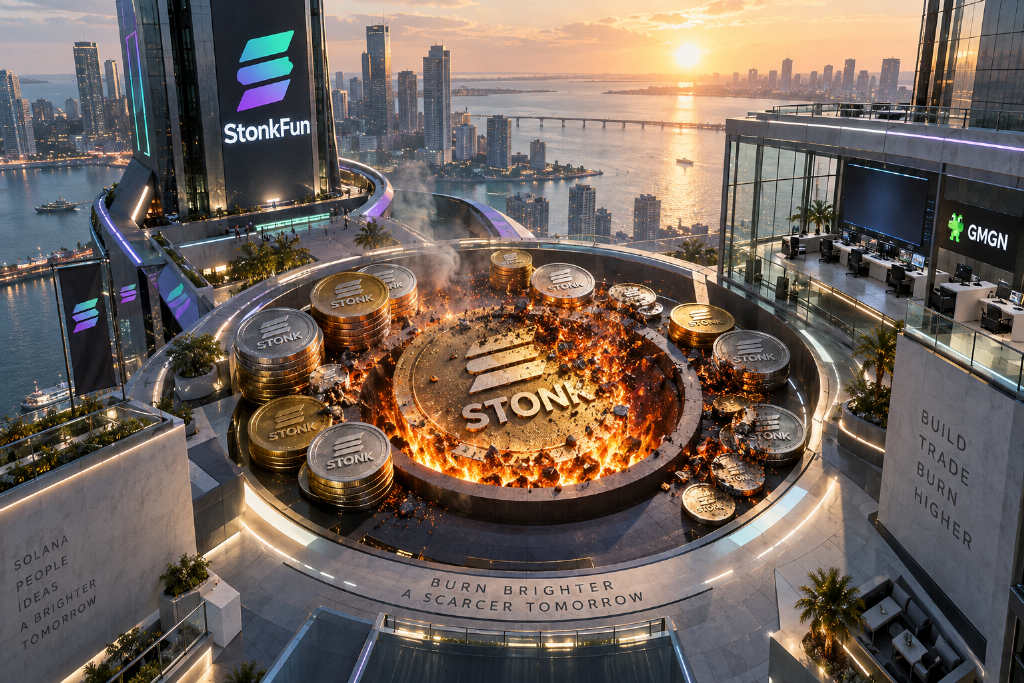 StonkFun称STONK总供应量17%已销毁,市值报3.12亿美元