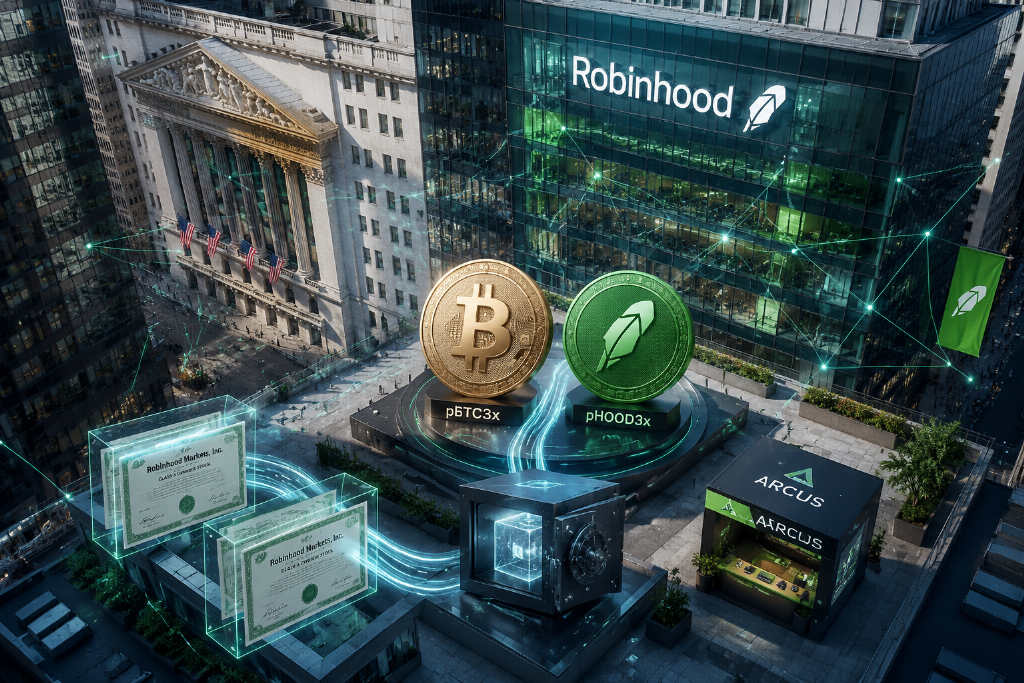 Arcus launches transferable tokenized perpetual positions on Robinhood Chain