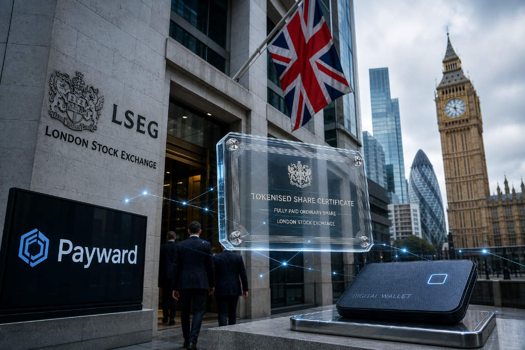 伦敦证券交易平台拟推英国代币化股权结构并联手 Payward