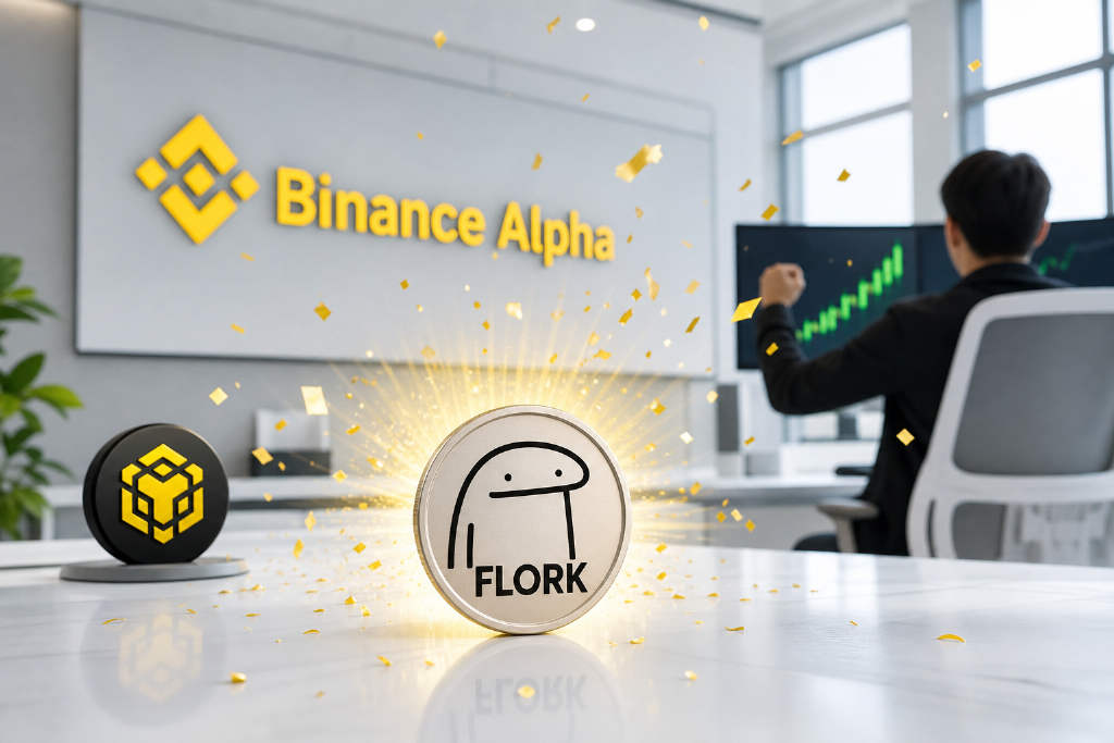 FLORK 短时涨超 85%,受 Binance Alpha 上线消息提振