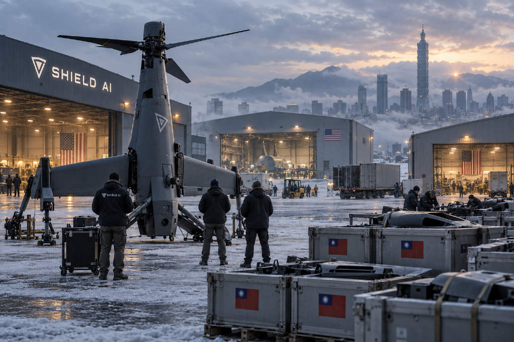 Shield AI sets X-BAT production footprint and expands Taiwan supply-chain ties