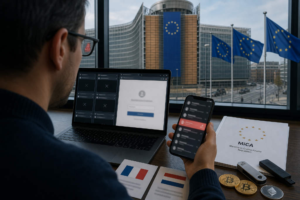 Over 1,700 Unlicensed Crypto Platforms Told to Stop Services After MiCA Takes Effect in the EU