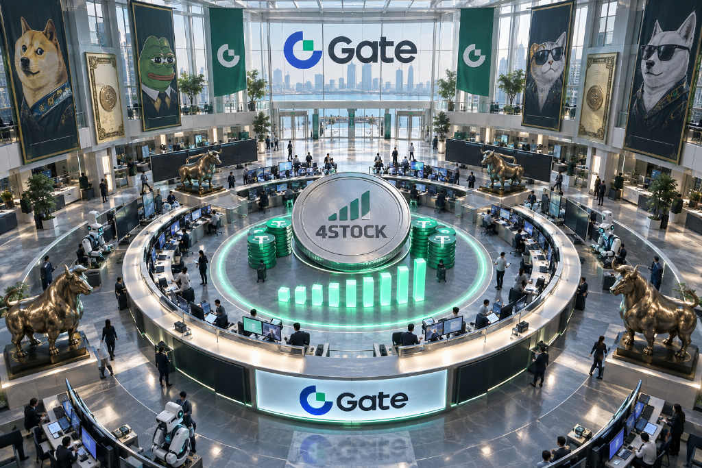 Gate 上线 4STOCK 永续合约,支持 1 至 10 倍杠杆