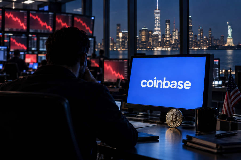 Coinbase 比特币溢价指数再度转负,现报 -0.0198%