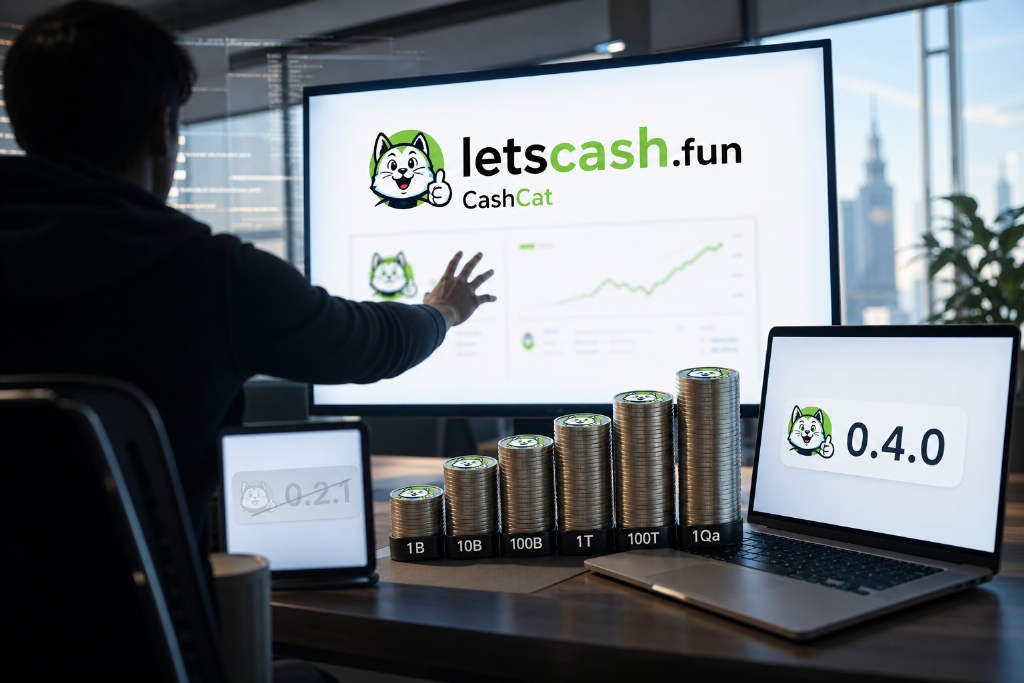 Letscash.fun 调整代币供应量区间,SDK升级至0.4.0
