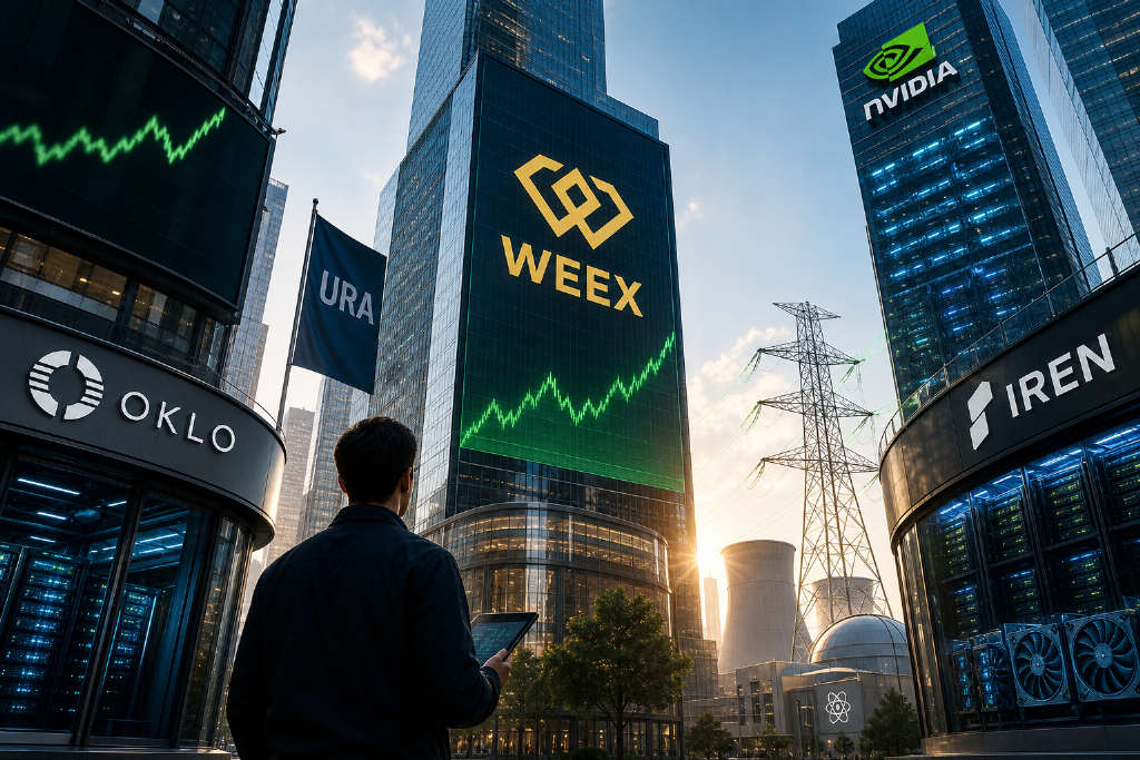 WEEX Labs:核能与 AI 电力板块走强,市场关注英伟达财报