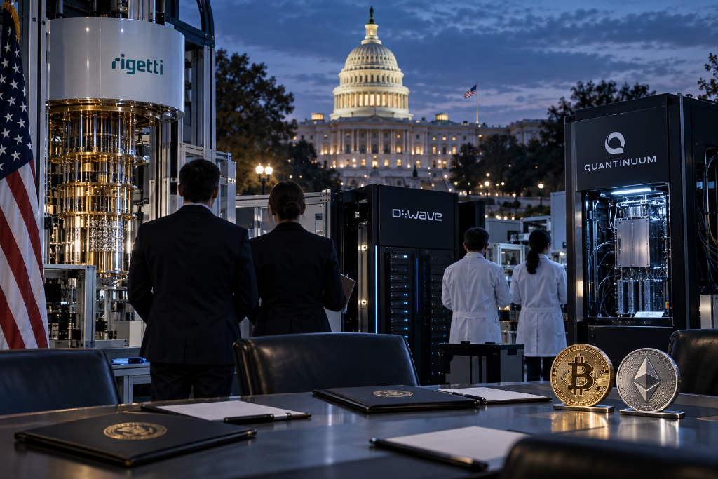 美国投3亿美元布局量子硬件,BTC与ETH加速推进2029抗量子迁移