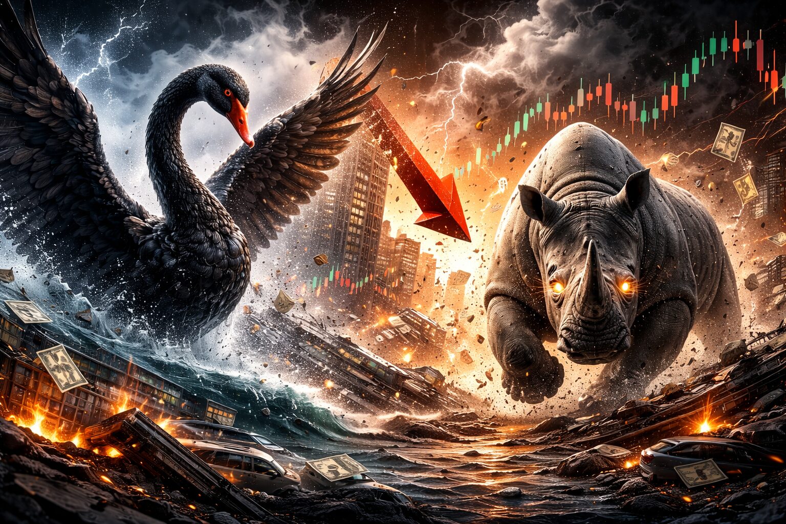 BTC跌穿6.4万美元后暂稳,三大灰犀牛压制市场情绪