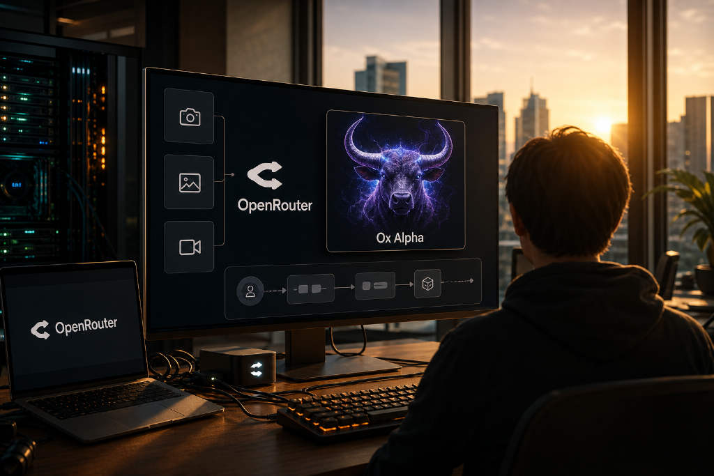 匿名AI模型Ox Alpha上线OpenRouter,编码表现超Claude Fable