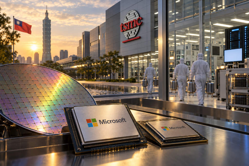 Microsoft pushes in-house AI chips as Maia 300 is said to seek more than 300,000 units of TSMC capacity