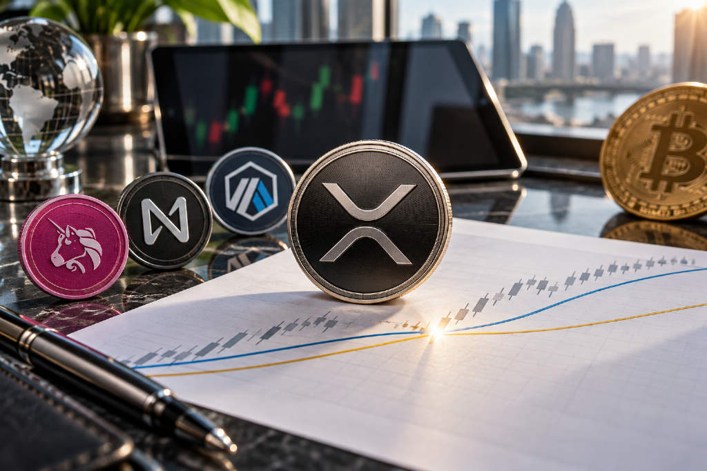 XRP逼近黄金交叉,资金目光转向山寨币