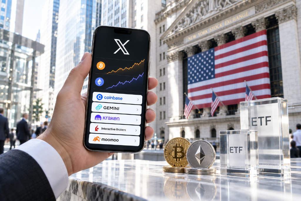 Bitcoin spot ETFs pull in $999 million as X adds live market quotes for stocks and crypto