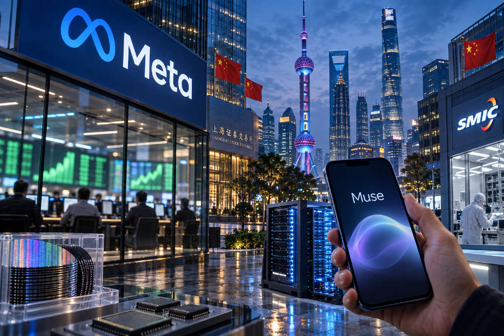 Meta 旗下 Muse 带动芯片股走强,澜起科技与天数智芯盘初大涨